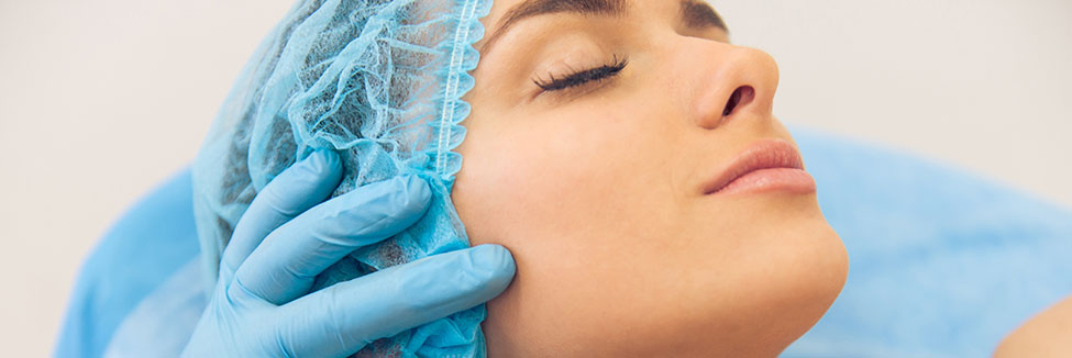 Procedimiento quirúrgico de cara